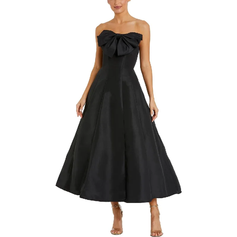 Street Sports Style Mac Duggal Womens Pocket Taffeta Cocktail And Party Dress