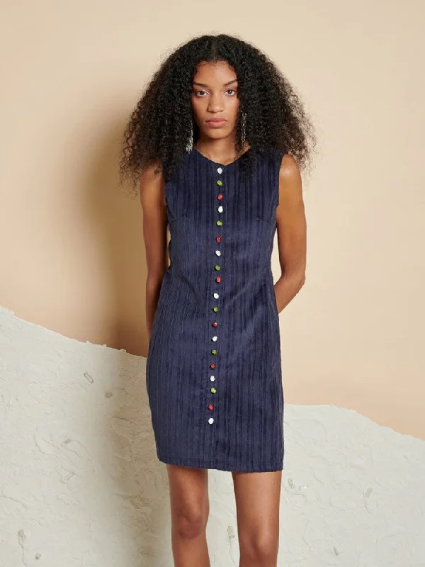 Boutique Recommendation Della Cord Mini Dress