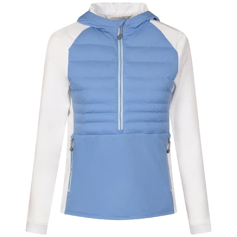 Relaxed Dresses Womens Hooded Merge Bonnet/ White - SS24
