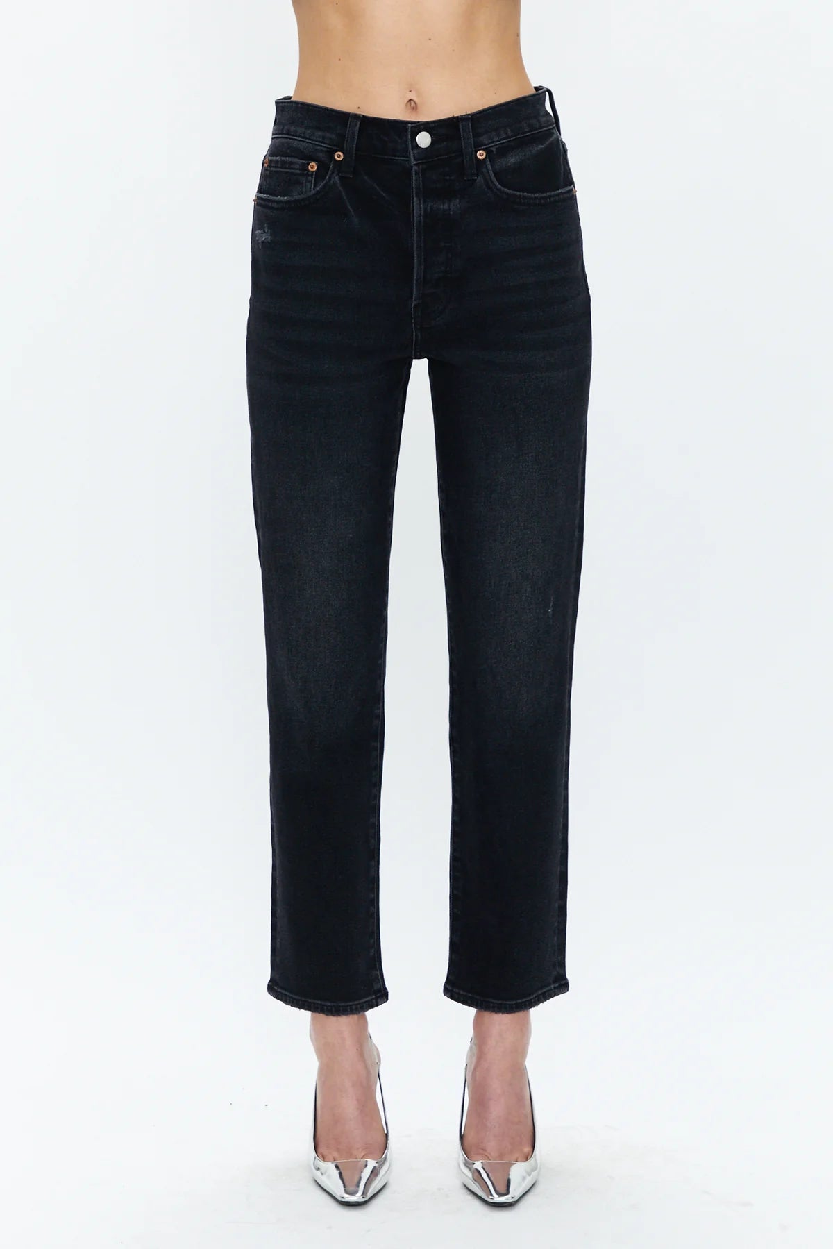 Affordable selection Charlie High Rise Classic Straight Ankle