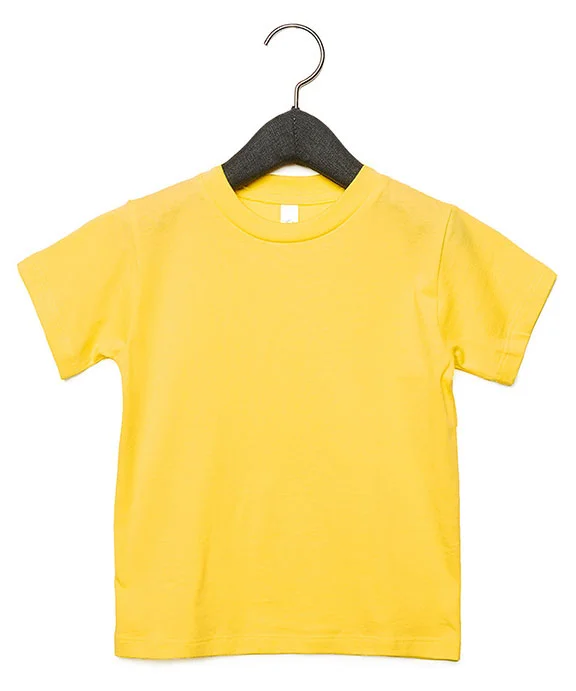 Classic Style 3001T - Bella + Canvas Toddler Jersey Short Sleeve T-Shirt | Yellow