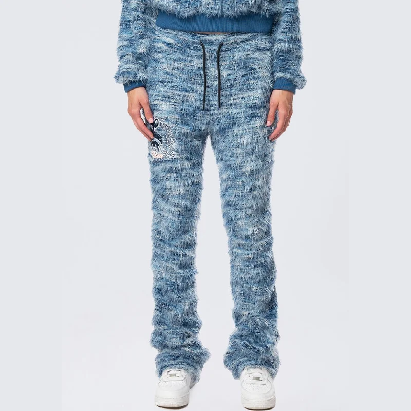Creative Style High Rise Varsity Bootcut Pants - Ribadeo