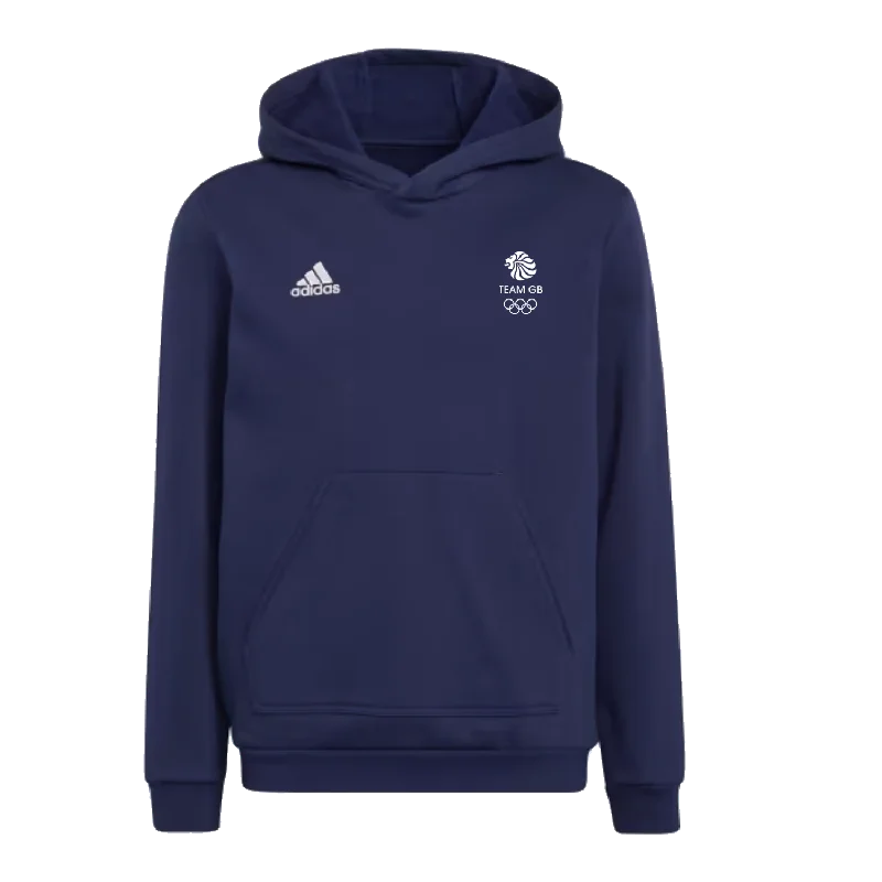 Street Fashion adidas Youth Team GB Navy Hoodie