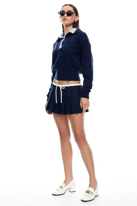 Sports Tights LIONESS Dynasty Mini Skort Navy