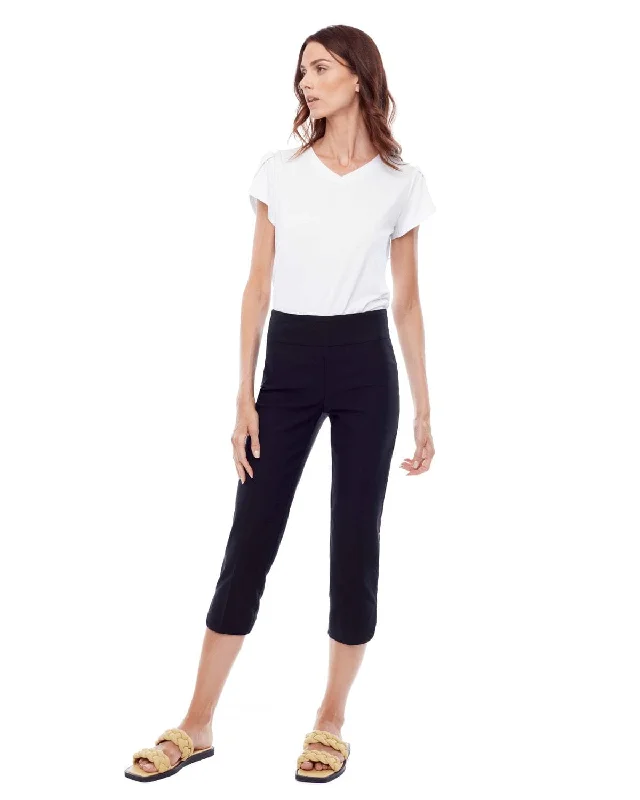 Comfortable Series 22" Petal Capri Solid Techno Pant
