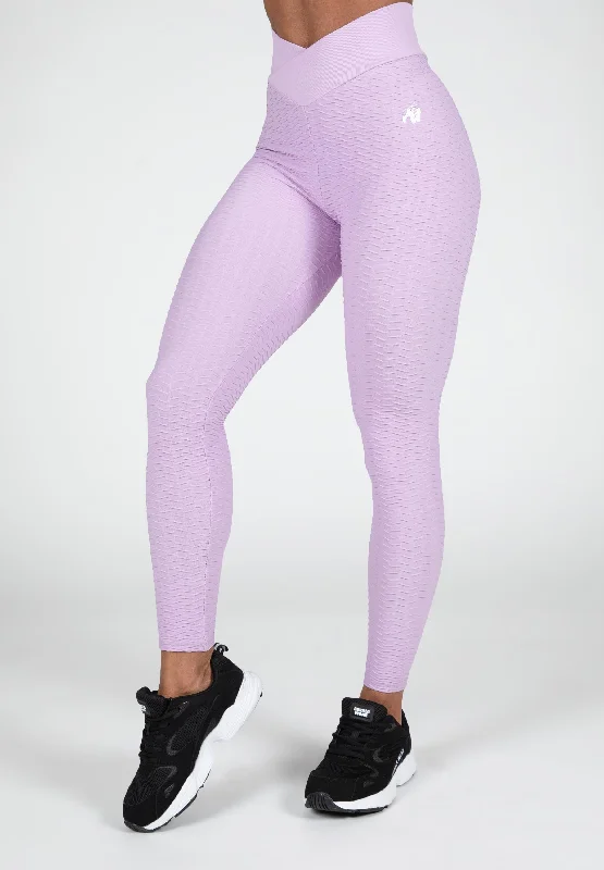 Elegant Wear Dorris Leggings - Violet