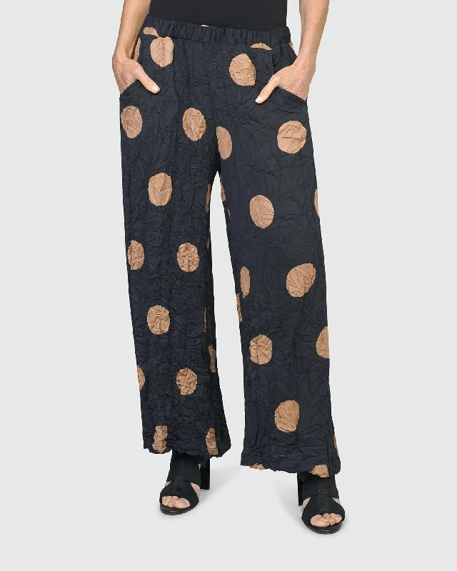 Fresh Wear Doppio Wide Leg Pants, Circles