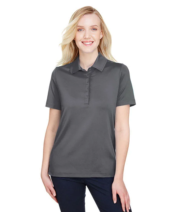 Embroidered Letters DG21W - Devon & Jones CrownLux Performance® Ladies Range Flex Polo Shirt | Graphite Embroidered Letters DG21W - Devon & Jones CrownLux Performance® Ladies Range Flex Polo Shirt | Graphite