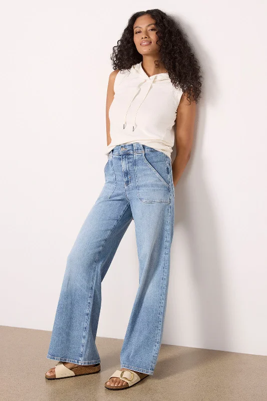 Comfortable Fashion Modern Pocket Jean