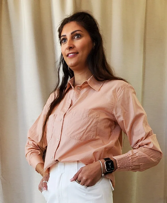 Street Style Suit Serra Button Up Long Sleeve Shirt