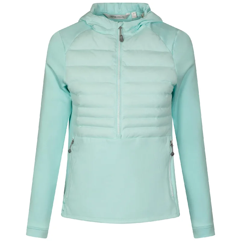 Basic Comfort Womens Hooded Merge Celeste - SS24