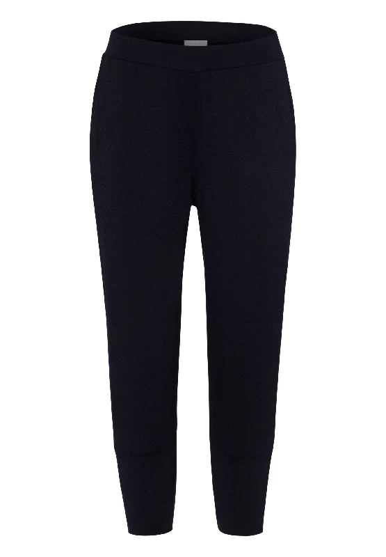 Feminine Charm Yoga Crop Pant | Black 78389-019