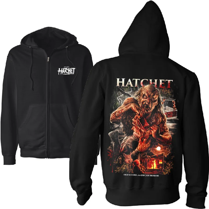 Fashion Classic Hatchet Victor Crowley Lives Zip Hoodie