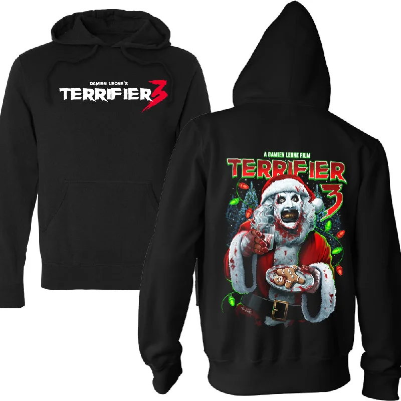 British Style Terrifier 3 Milk and Carnage Pullover Hoodie