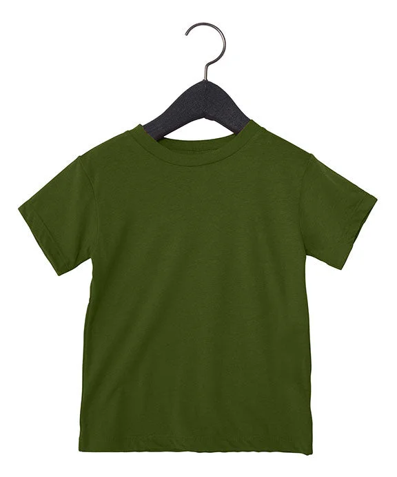 Elegant Tailoring 3001T - Bella + Canvas Toddler Jersey Short Sleeve T-Shirt | Olive Elegant Tailoring 3001T - Bella + Canvas Toddler Jersey Short Sleeve T-Shirt | Olive