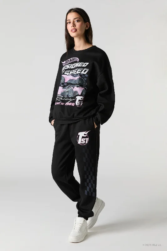 Comfy Chic Hot Wheels™ 1st Place Graphic Fleece Jogger