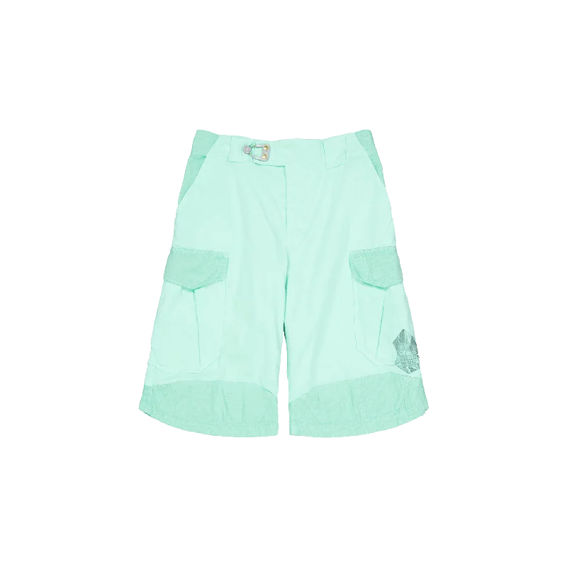Knitted Design Cargo Shorts Arsham Green