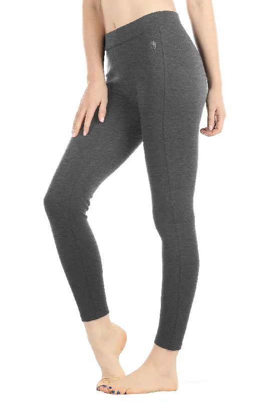 Exclusive Customization icyzone Women's Skinny Ankle Pants - Daily Ponte Stretch Knit Leggings with Elastic Waistband