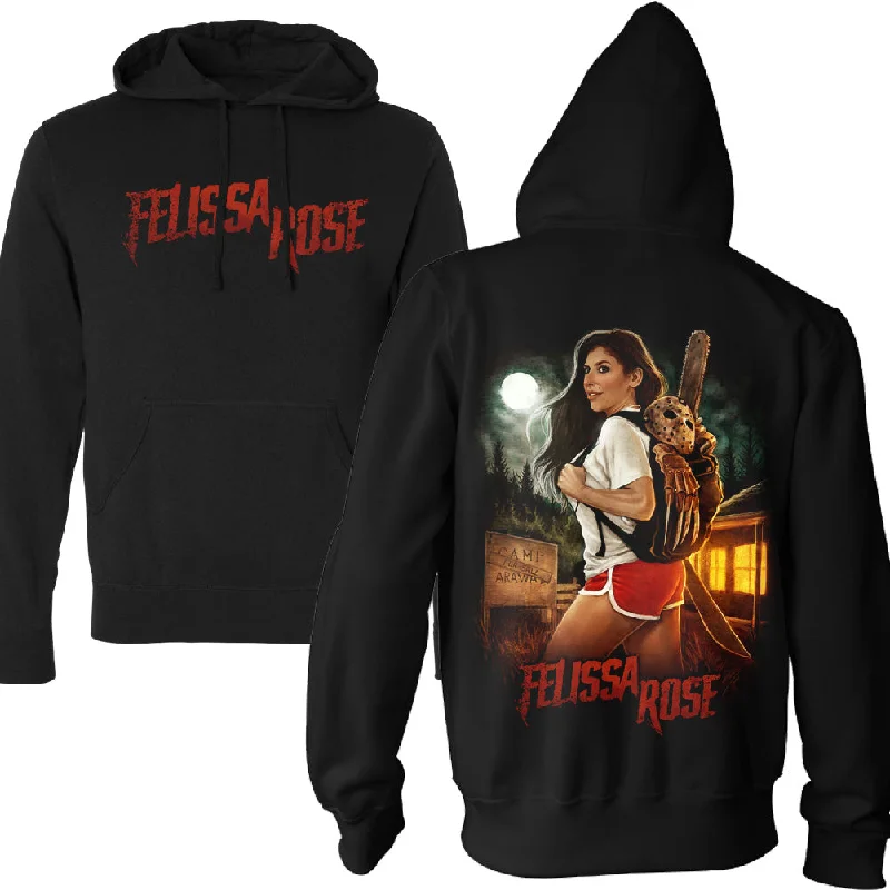 Cozy Outfit Felissa Rose Happy Camper Pullover Hoodie