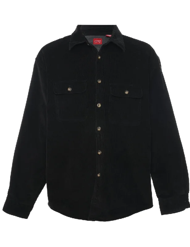 Style Design Arrow Corduroy Shirt - L