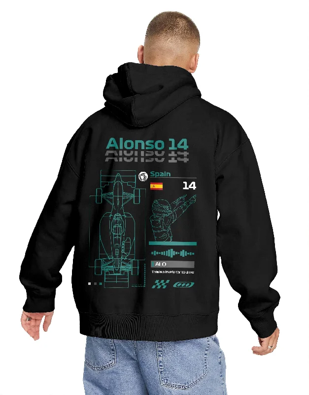 Cute Design Number 14 | Grand Prix Hoodie (Left Pocket & Back)