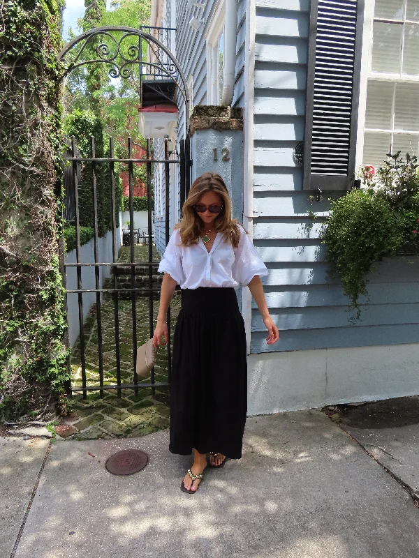 New Products Serena Maxi Skirt Black
