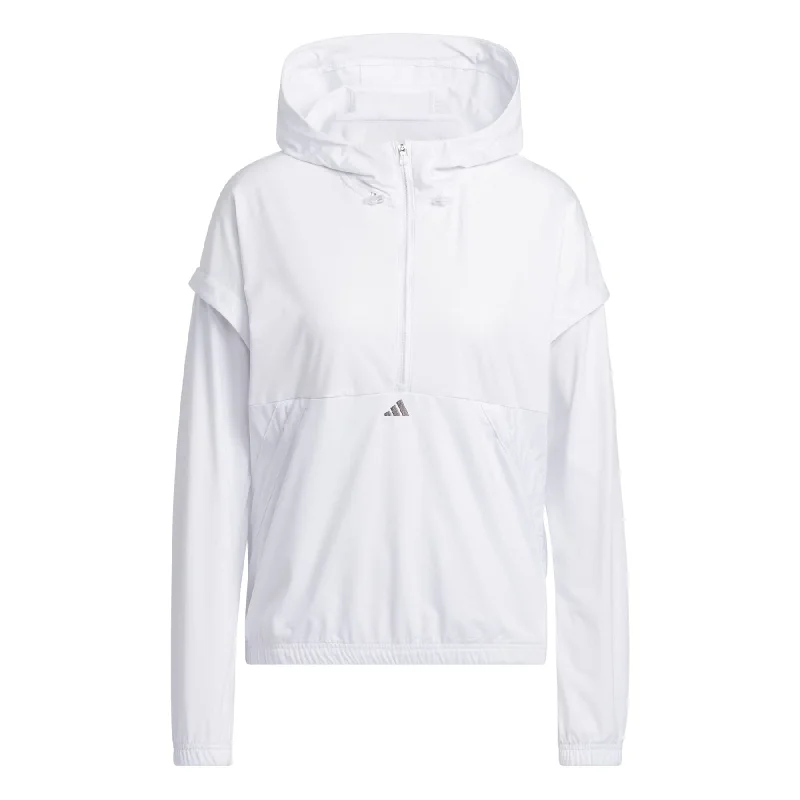 Body Design Womens Ultimate365 TWISTKNIT Hoodie White - SS24