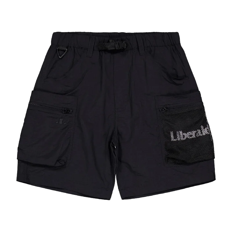 Classic And Versatile Lr Nylon Shorts Ii Black