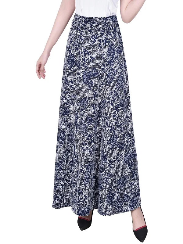 High-quality Fabrics Petites Womens Long Maxi Skirt