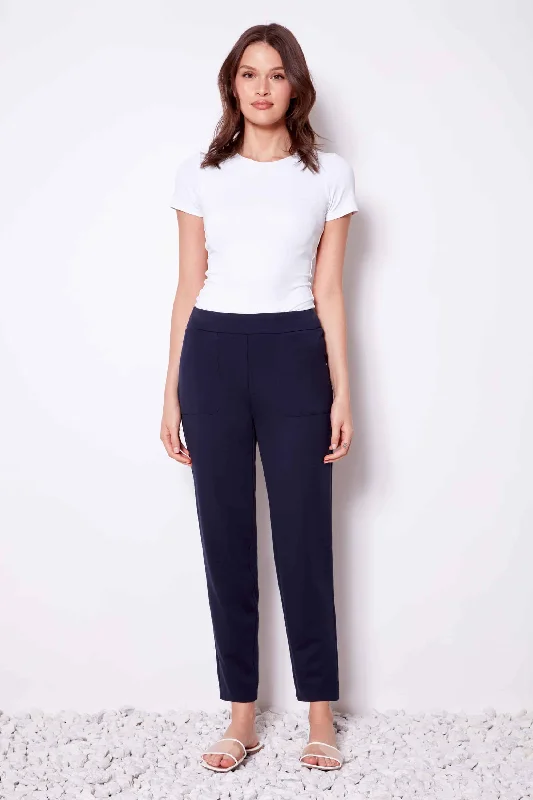 Mid-length Style UP Light Ponte Jogger