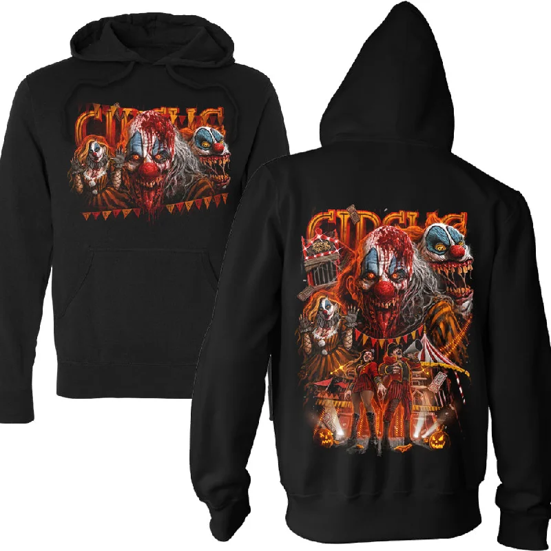 Exquisite Details The Psycho Circus Pullover Hoodie