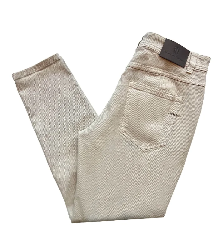 Urban Style BRUNELLO CUCINELLI Straight Leg Cotton Denim Pant