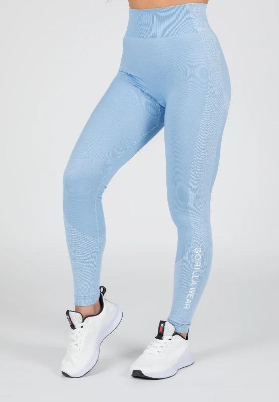 Trends Selah Seamless Leggings - Light Blue