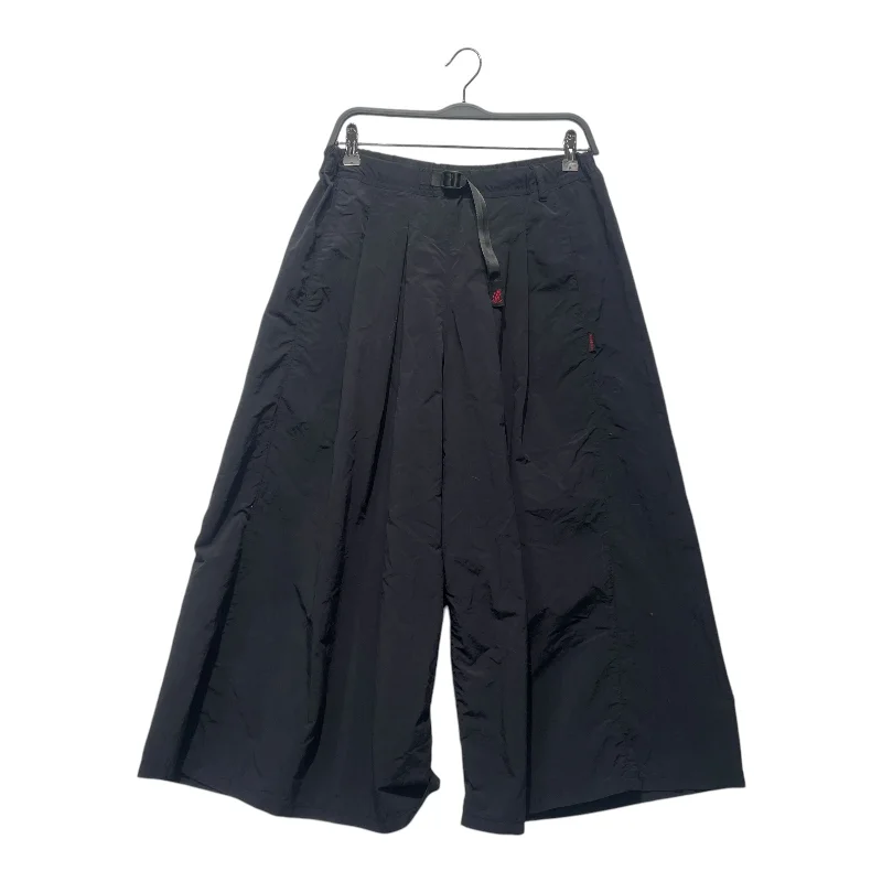 Casual Chic GRAMICCI/Wide Leg Pants/S/Nylon/BLK/