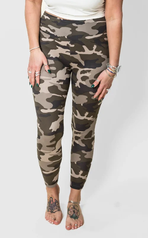 Ethnic Style Dusty Camo Leggings