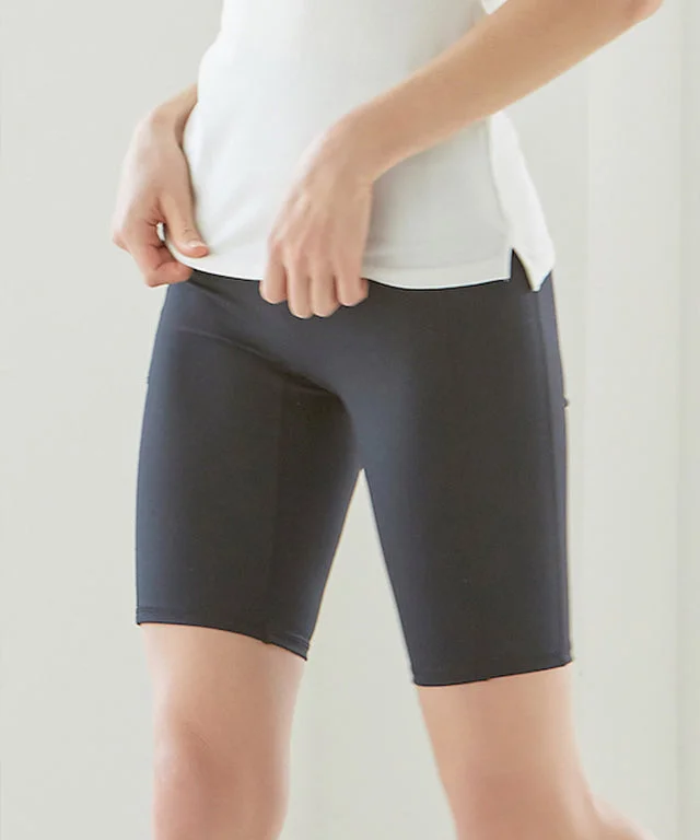 Casual And Casual MYCL Cycle Short Leggings - Black