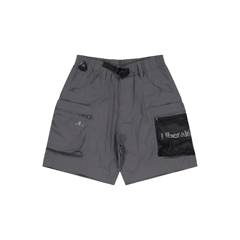Elegant Temperament Lr Nylon Shorts Ii Charcoal