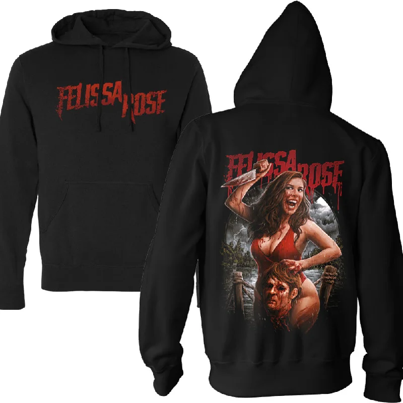 Preview New Products Felissa Rose Off With Your Head Pullover Hoodie