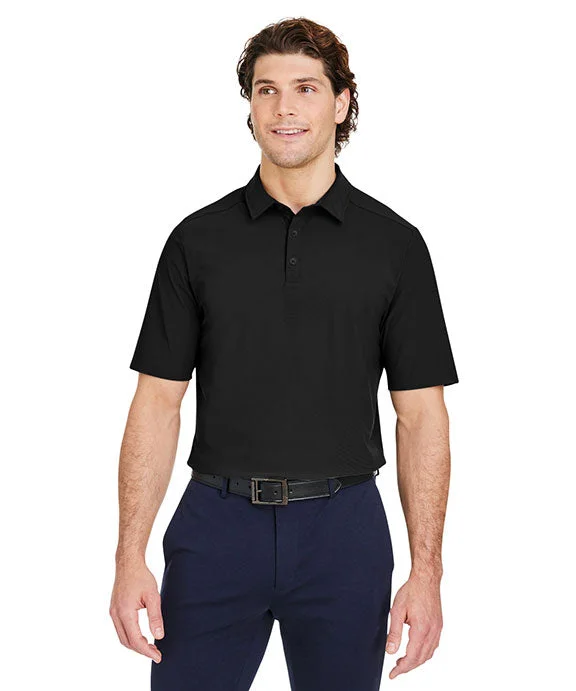 Ethnic Style DG110 - Devon & Jones CrownLux Performance® Mens Windsor Welded Polo Shirt | Black Ethnic Style DG110 - Devon & Jones CrownLux Performance® Mens Windsor Welded Polo Shirt | Black