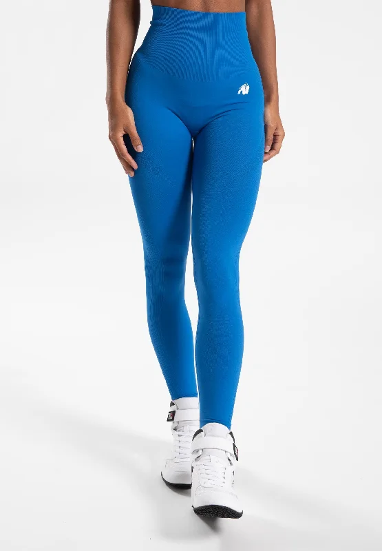 Personalized Wear Olivia Seamless Leggings - Blue