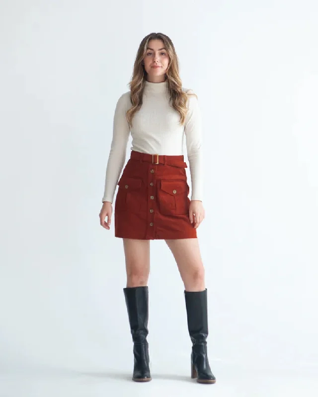 Minimalism True Bias Blair Skirt