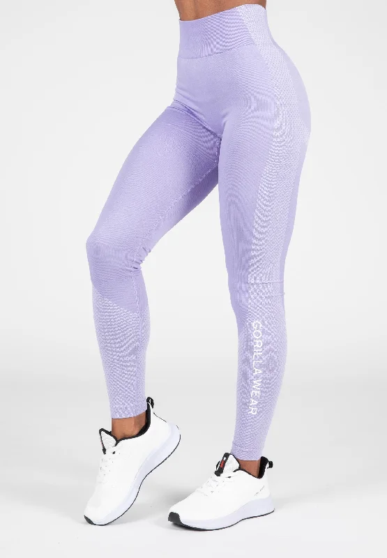 Personal Charm Selah Seamless Leggings - Lilac