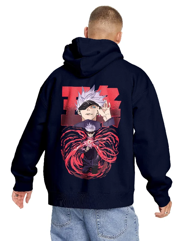 Sweet Girl Gojo: The Strongest Sorcerer Hoodie (Left Pocket & Back)