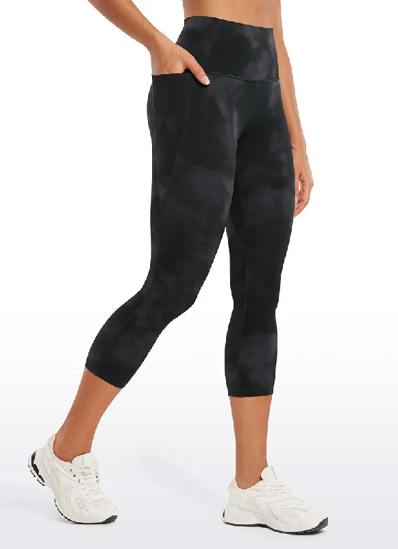 Retro Literary Style Butterluxe Capri with Pockets 21''