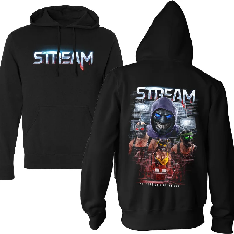 Design Must-have STREAM Skin In The Game Pullover Hoodie