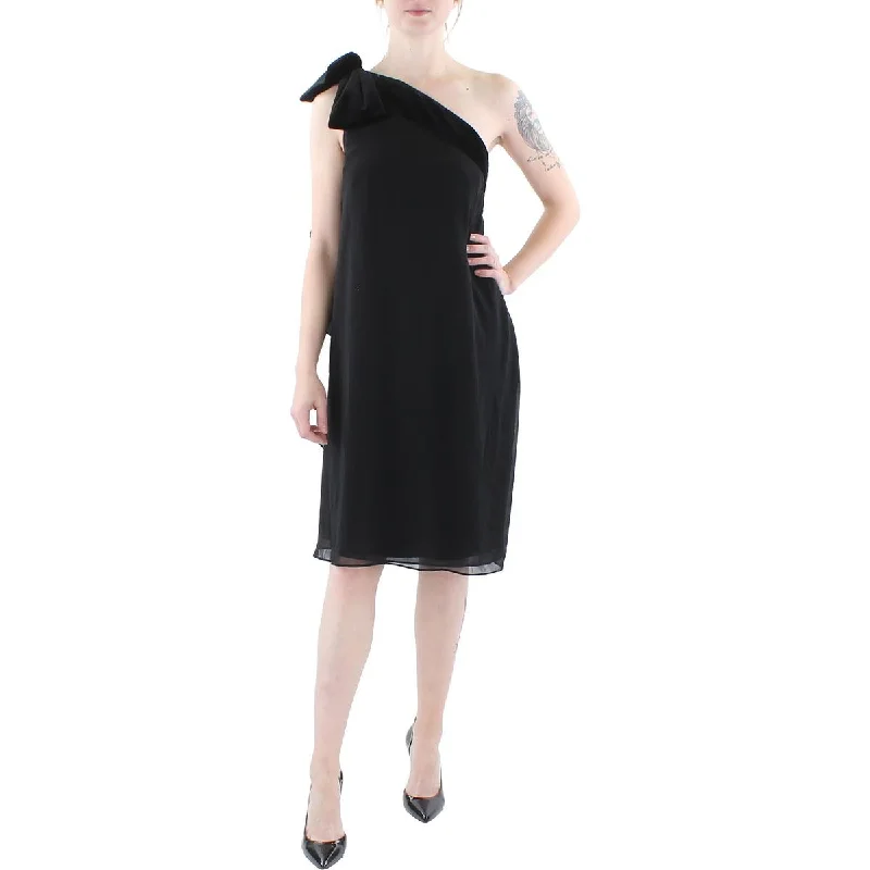 New Season Series Lauren Ralph Lauren Womens Velvet Mini Cocktail and Party Dress