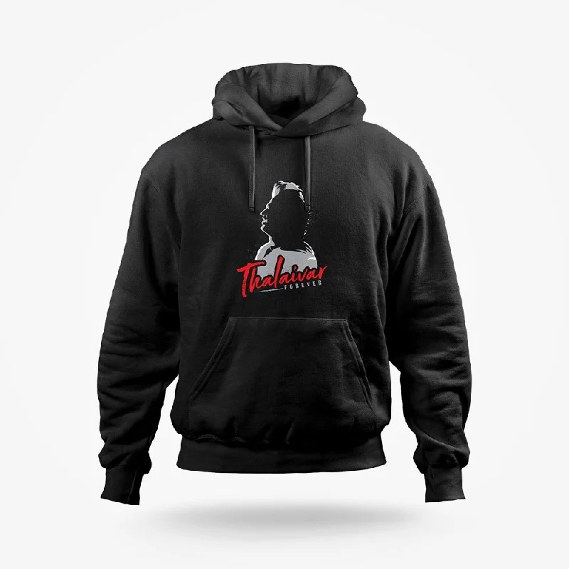 Exquisite Embroidery Thalaivar Forever | Superstar Tribute Hoodie