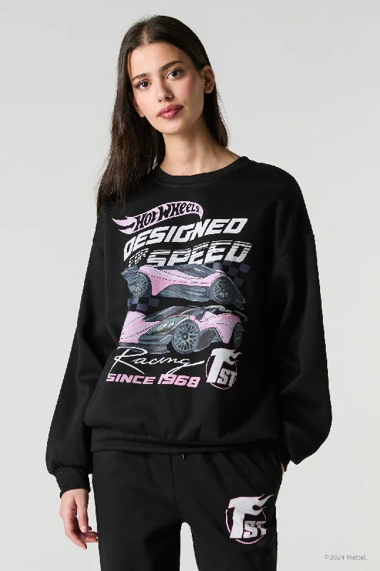 Easygoing Style Hot Wheels™ 1st Place Graphic Fleece Sweatshirt