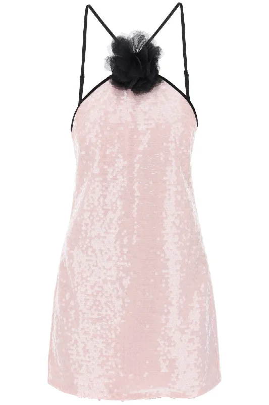 Fashion Style SELF PORTRAIT sequined mini dress with