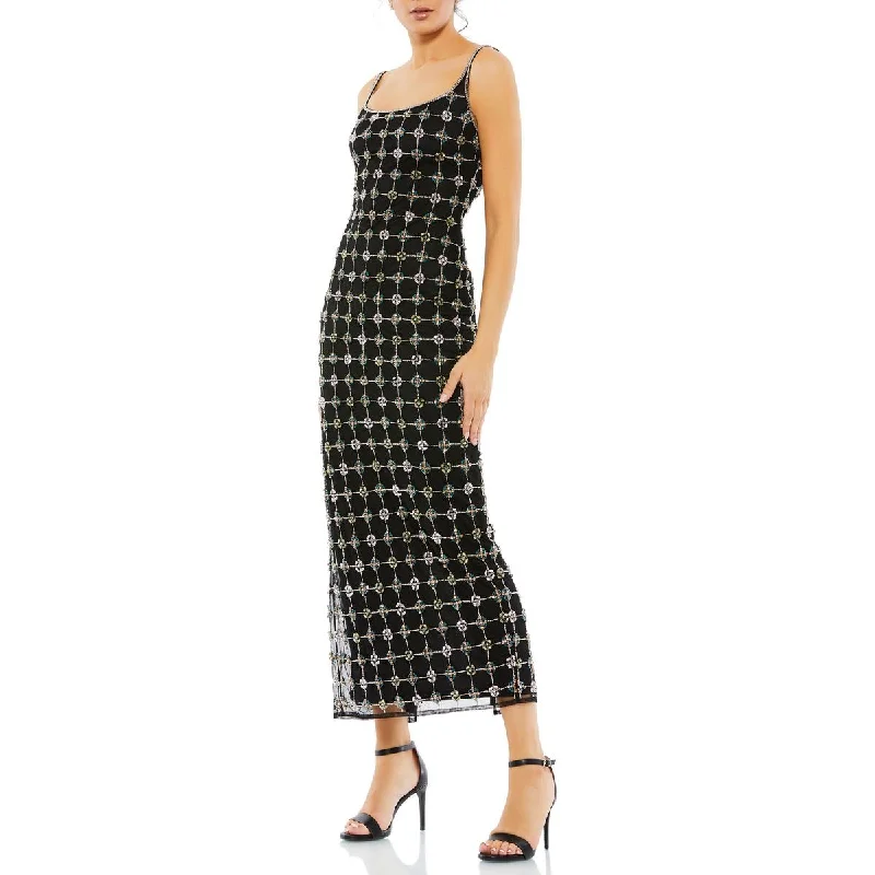 Comfortable Fashion Mac Duggal Womens Embellished Midi Cocktail And Party Dress